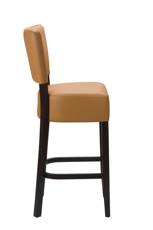 Alto FB High Chair - Ochre Brown / Wenge Frame - main image