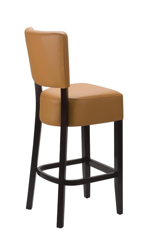 Alto FB High Chair - Ochre Brown / Wenge Frame - main image