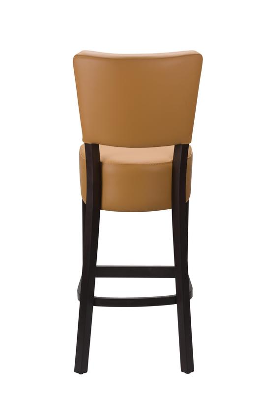 Alto FB High Chair - Ochre Brown / Wenge Frame - main image