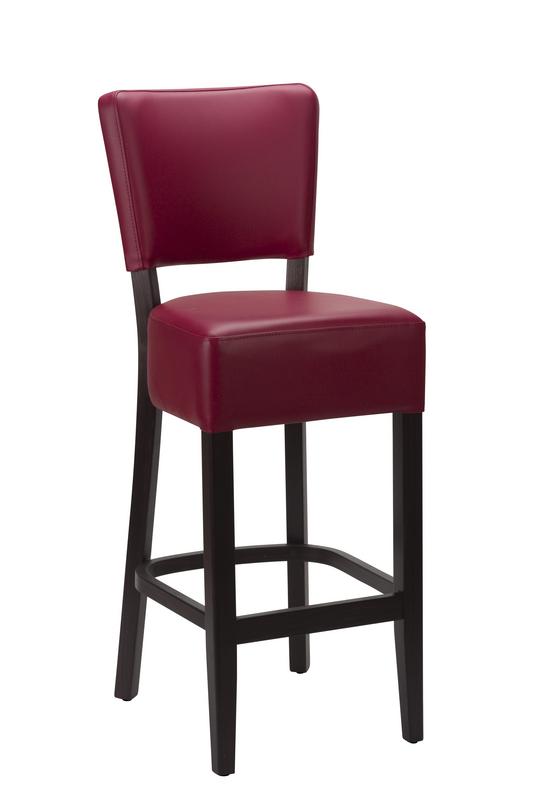 Alto FB High Chair - Wine / Wenge Frame - main image