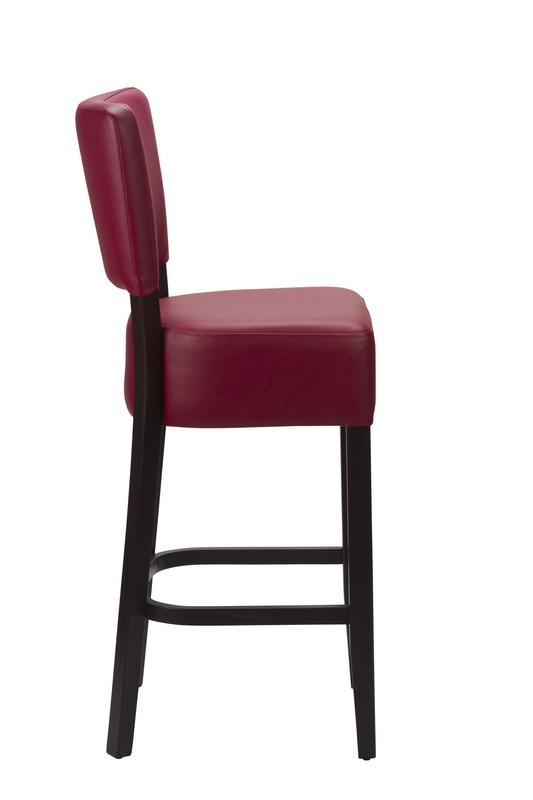 Alto FB High Chair - Wine / Wenge Frame - main image