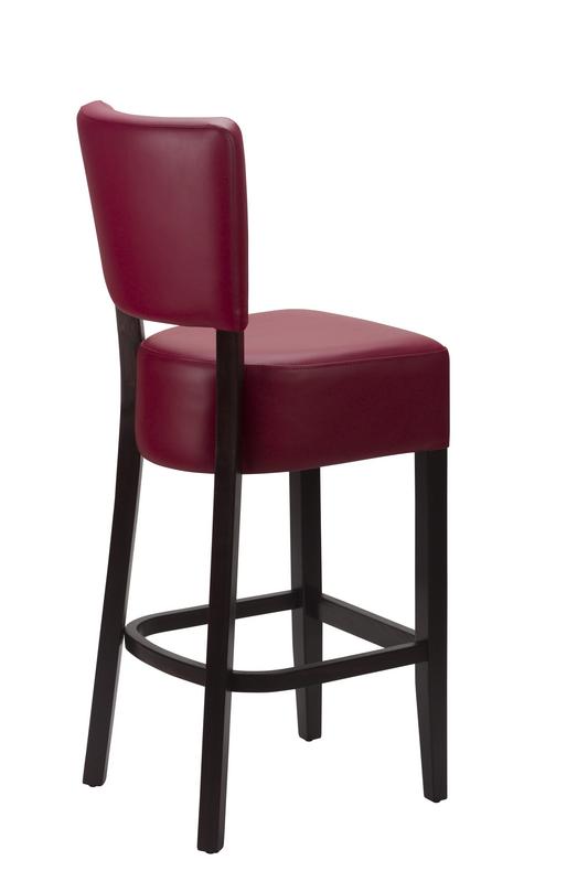 Alto FB High Chair - Wine / Wenge Frame - main image
