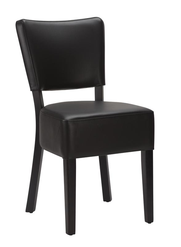 Alto FB Side Chair - Black / Black Frame   - main image