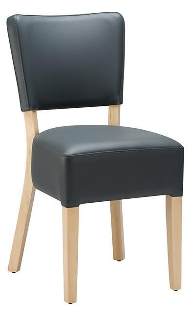 Alto FB Side Chair - Iron grey / Light Beech - main image