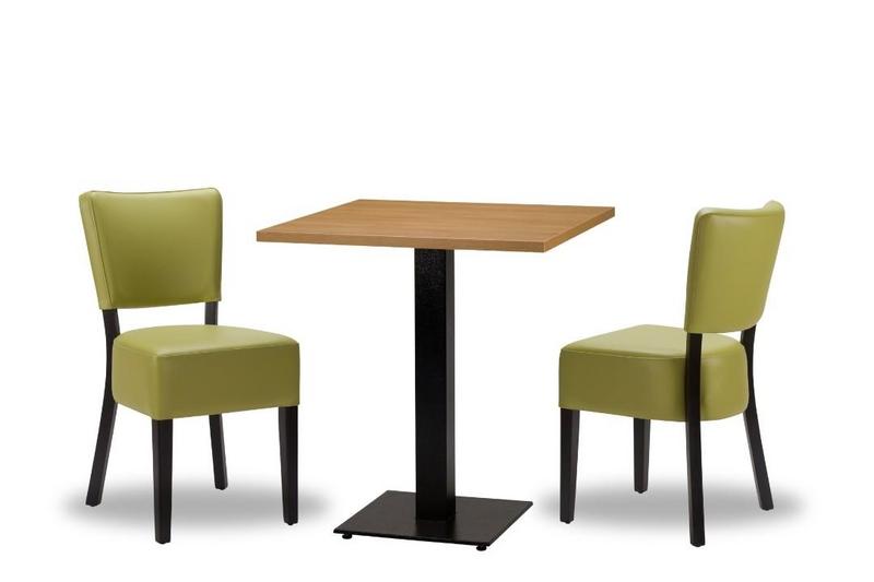 Alto  Lime/ Black x2  - 700mm Sq - Lancaster Laminate - Titan Sm SQ  (DH) - main image