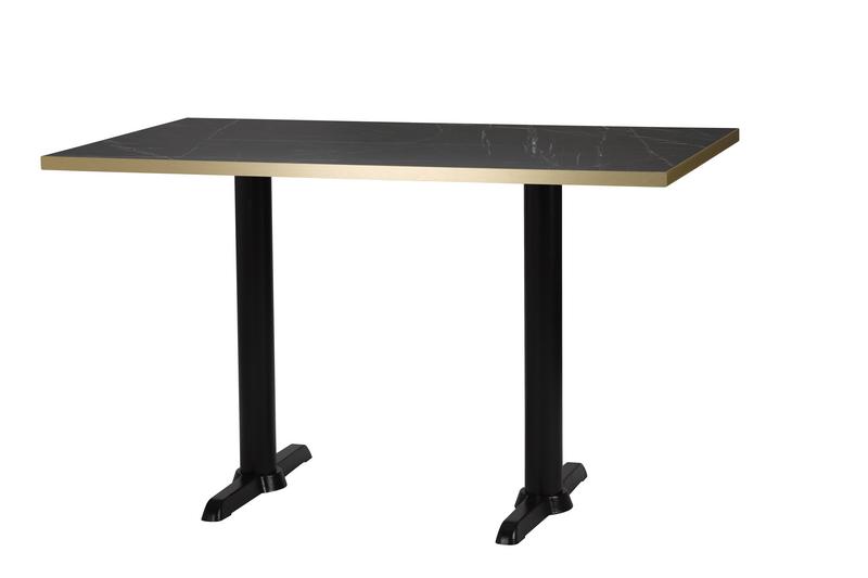 1200mmx700mmx25mm,Laminate Black Pietra/Gold Edge,Atlas Twin (DH) - main image