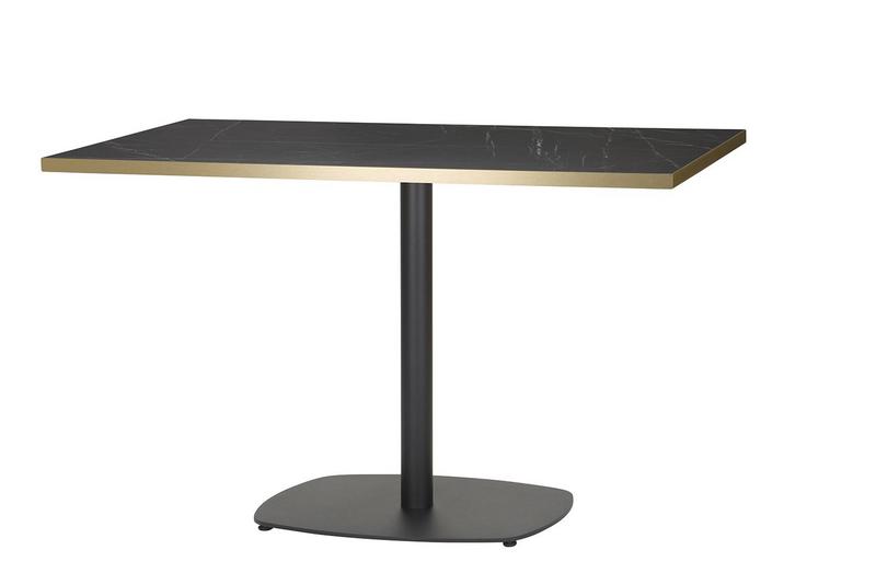 1200mmx700mmx25mm,Laminate Black Pietra/Gold Edge,Vega Single(DH) - main image