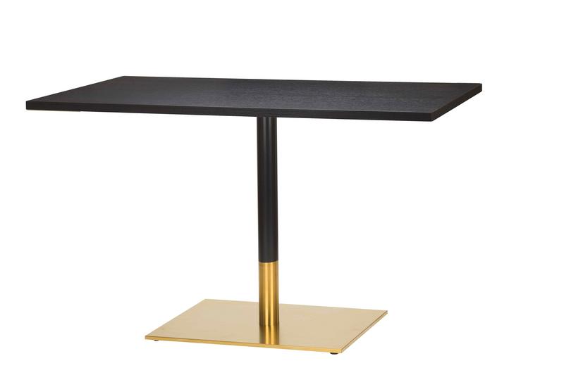 1200x700x25mm,Laminate D.Brown Eucalyptus ,Midas Single Brass/Black (DH) - main image