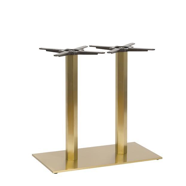Luxor Rectangular Twin Table Base - main image