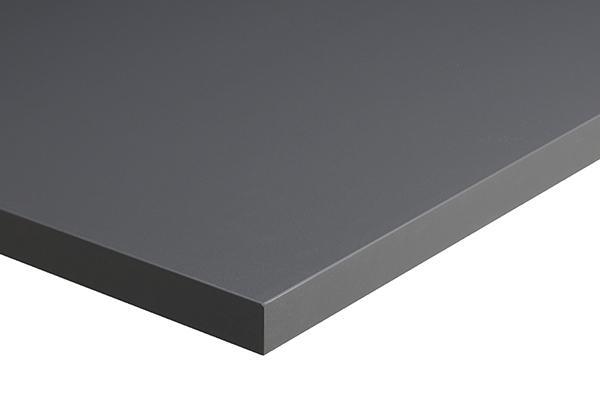 MFC Table Top / Matching ABS Edge  - U162PE Graphite Grey Krono - main image
