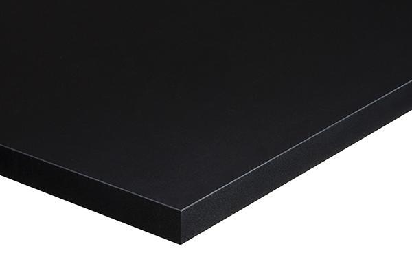 MFC Table Top / Matching ABS Edge - U999 ST2 Black Egger  - main image