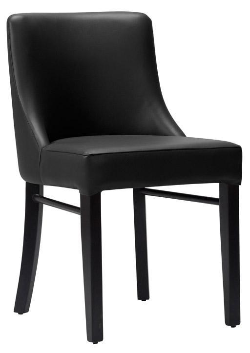 Merano Side Chair - Black  / Black - main image
