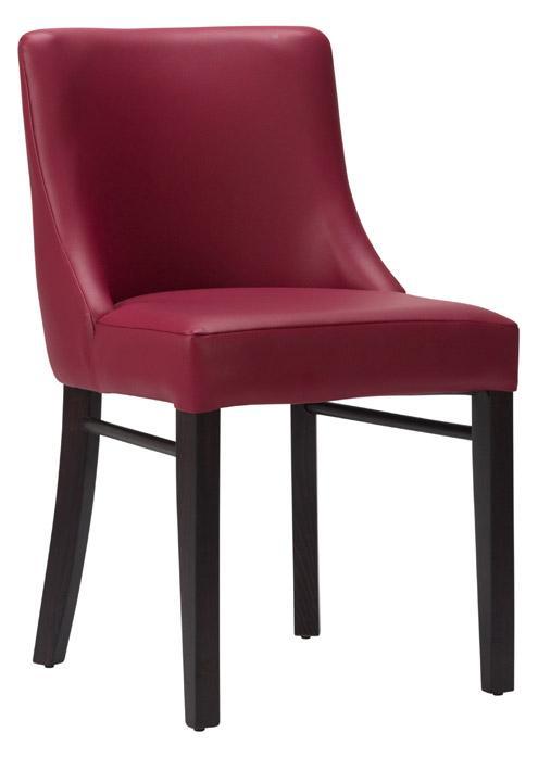 Merano Side Chair - Wine / Wenge - main image