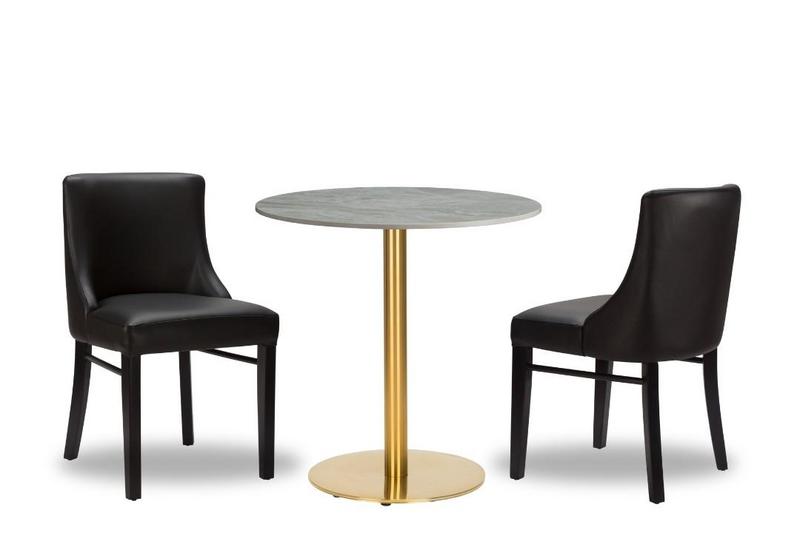 Merano Black/Black x2 - 700mm Rd - Tundra Ceramic - Midas Sm Rd - Brass (DH) - main image
