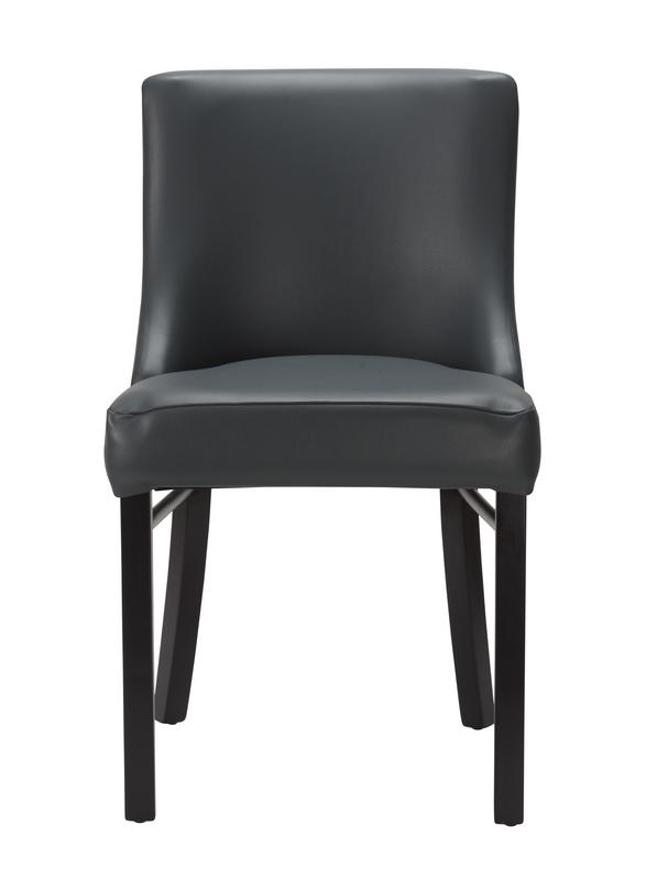 Merano Side Chair - Iron Grey / Black - main image