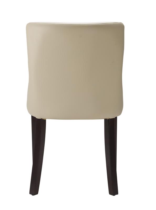 Merano Side Chair - Ivory / Wenge - main image