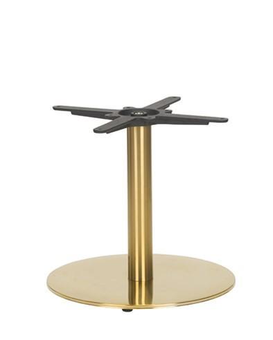 Midas Small Round Table Base (CH-Brass)  - main image