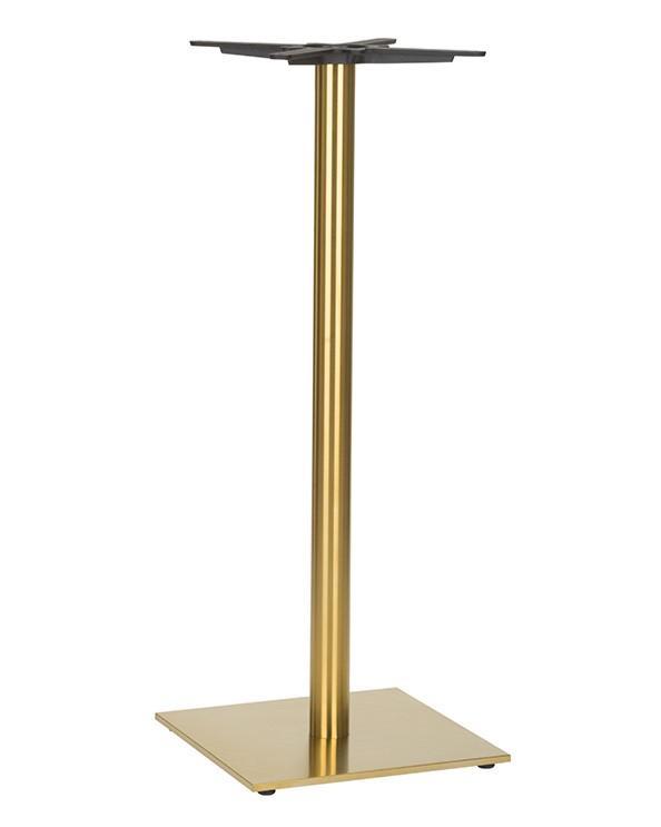 Midas Small Square Table Base (PH-Brass) - main image