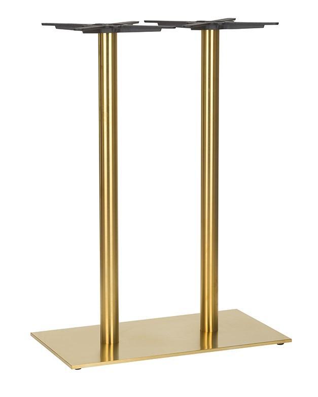 Midas Rectangular Twin Table Base (PH-Brass) - main image