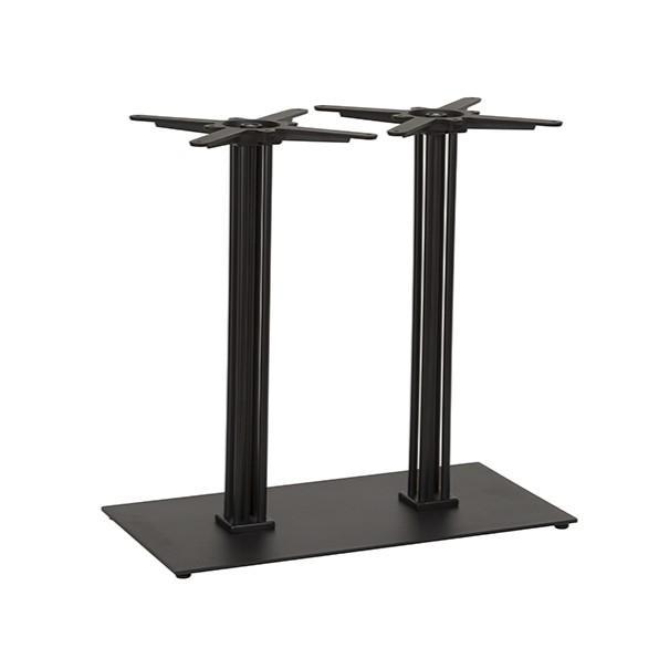 Nero Rectangular Twin Table Base (DH-Black) - main image