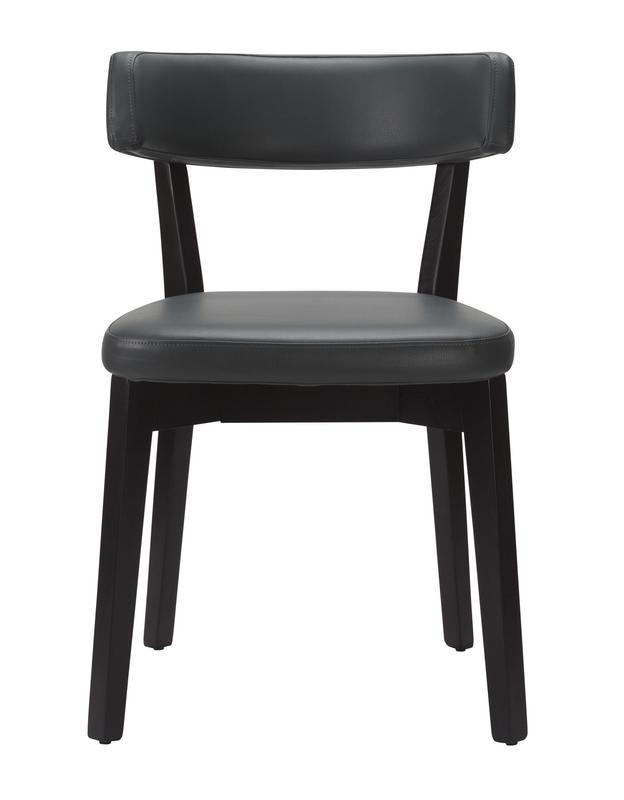 Nico Side Chair  - Iron Grey / Black Frame  - main image