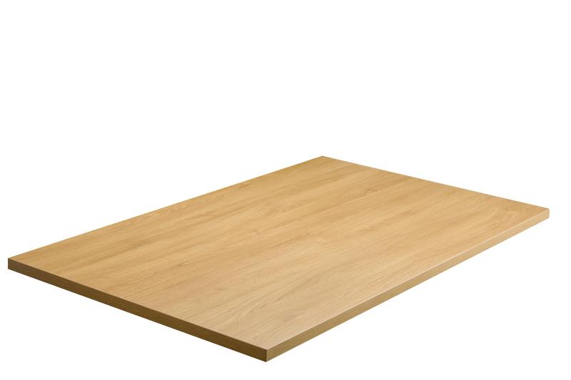 1200mm x 700mm ,Egger H3368 ST9 Natural Lancaster Oak/ Matching ABS,Titan Single Rectangular (DH) - main image