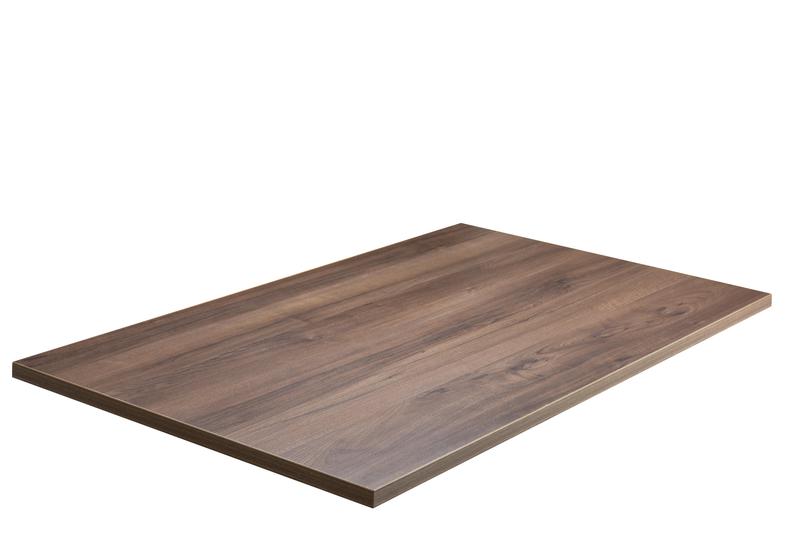 1200mm x 700mm ,Egger H3702 ST10 Tobacco Pacific Walnut/ Matching ABS,Hudson Single Rectangular (DH) - main image