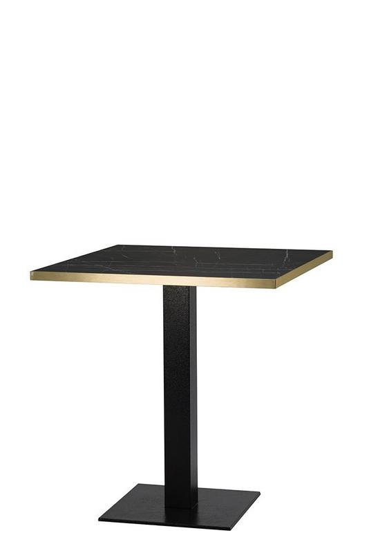 Egger F206 ST9 Black Pietra Grigia / Gold ABS Edge - 25mm Laminate - main image