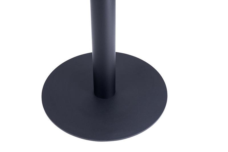 Titan Small Round Table Base - Black - main image