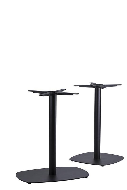 Vega Small Square Table Base (CH-Black) - main image