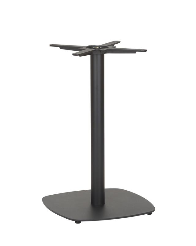 Vega Small Square Table Base (DH-Black) - main image