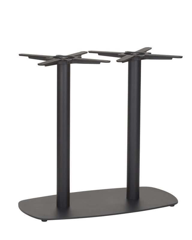 Vega Twin Retangular Table Base (DH-Black) - main image