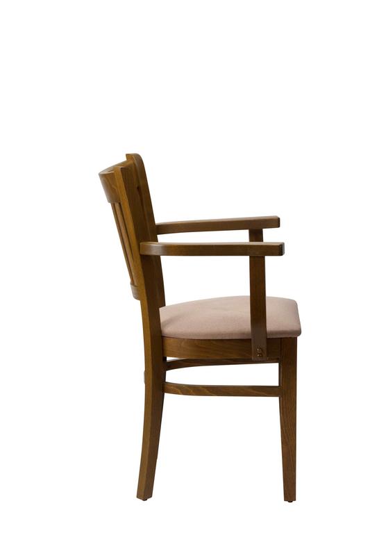 Vito Upholstered Armchair ((Also available in full Veneer) - main image