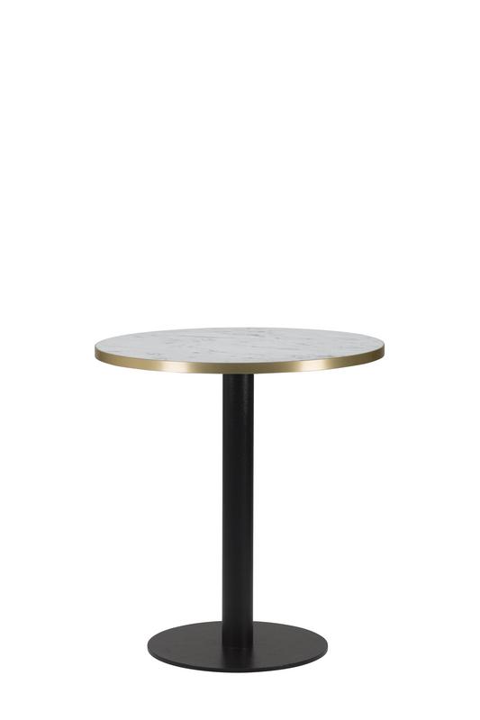Egger F204 ST9 White Carrara Marble / Gold ABS Edge - 25mm Laminate - main image