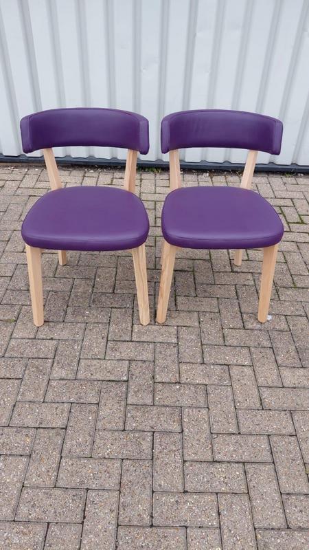 Nico Side Chair - Purple - �49.90 each - main image