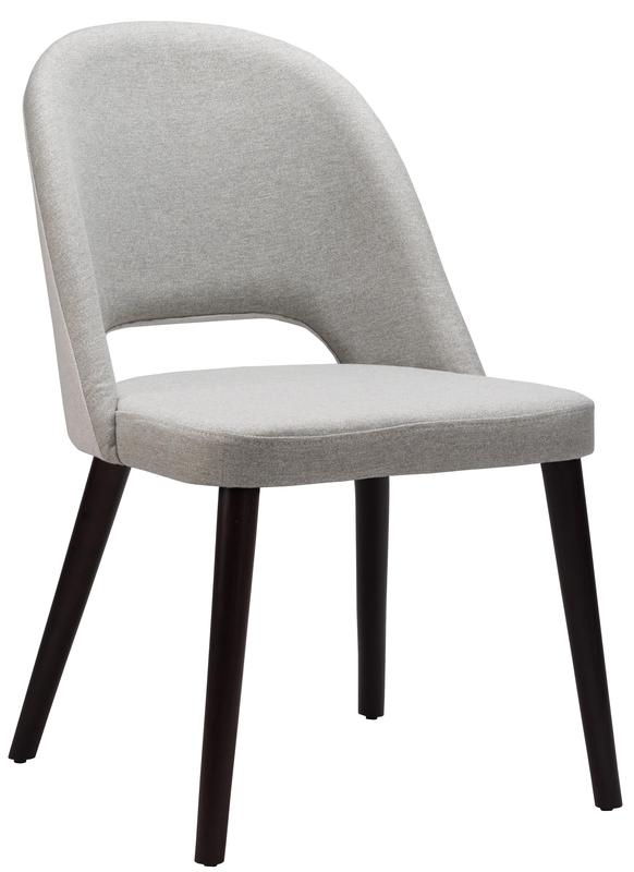 Calm CO Side Chair - Mist / Steele - Wenge - main image