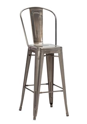 French Bistro Highchair - Gunmetal Grey