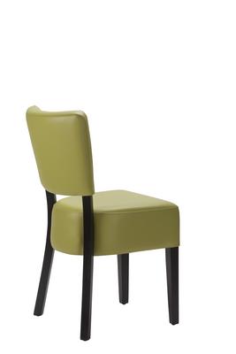 Alto FB Side Chair - Lime Green / Black Frame - thumbnail image 4