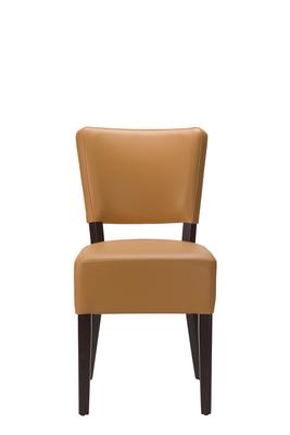 Alto FB Side Chair - Ochre Brown / Wenge Frame - thumbnail image 2