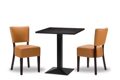 Alto  O.Brown/ Wenge x2 - 700mm Sq - Eucalyptus Laminate - Hudson Sm SQ (DH)