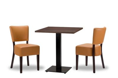 Alto  O.Brown/ Wenge x2  - 700mm Sq - Tobacco Laminate - Titan Sm SQ (DH)