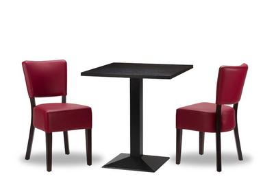 Alto  Wine/ Wenge x2 - 700mm Sq - Eucalyptus Laminate - Hudson Sm SQ (DH)