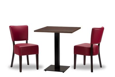 Alto Wine/ Wenge x2  - 700mm Sq - Tobacco Laminate - Titan Sm SQ (DH)