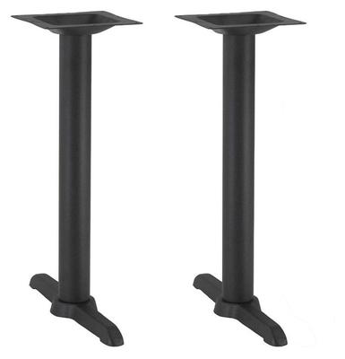 Atlas Twin Table Base - Black