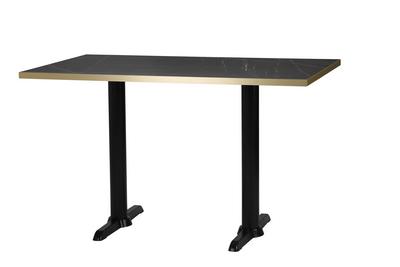 1200mmx700mmx25mm,Laminate Black Pietra/Gold Edge,Atlas Twin (DH)