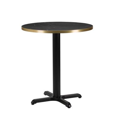 700mmRdx25mm,Laminate Black Pietra/Gold Edge, Atlas Sm(DH)