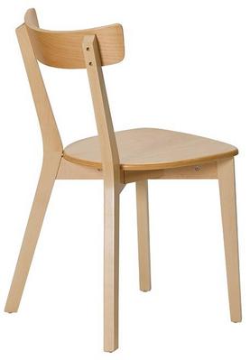 Lisa Side Chair - Natural  - thumbnail image 2