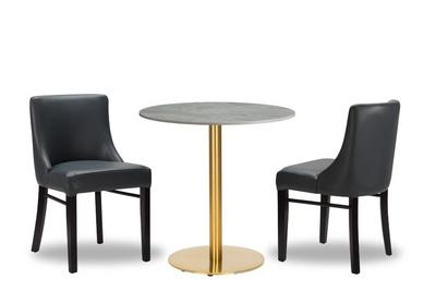 Merano Iron Grey/ Black x2 - 700mm Rd - Tundra Ceramic - Midas Sm Rd - Brass (DH)