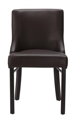 Merano Side Chair - Dark Brown / Wenge - thumbnail image 2