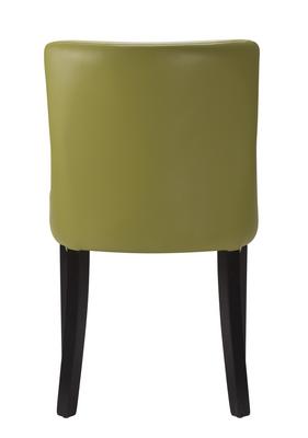 Merano Side Chair - Lime Green / Black - thumbnail image 5